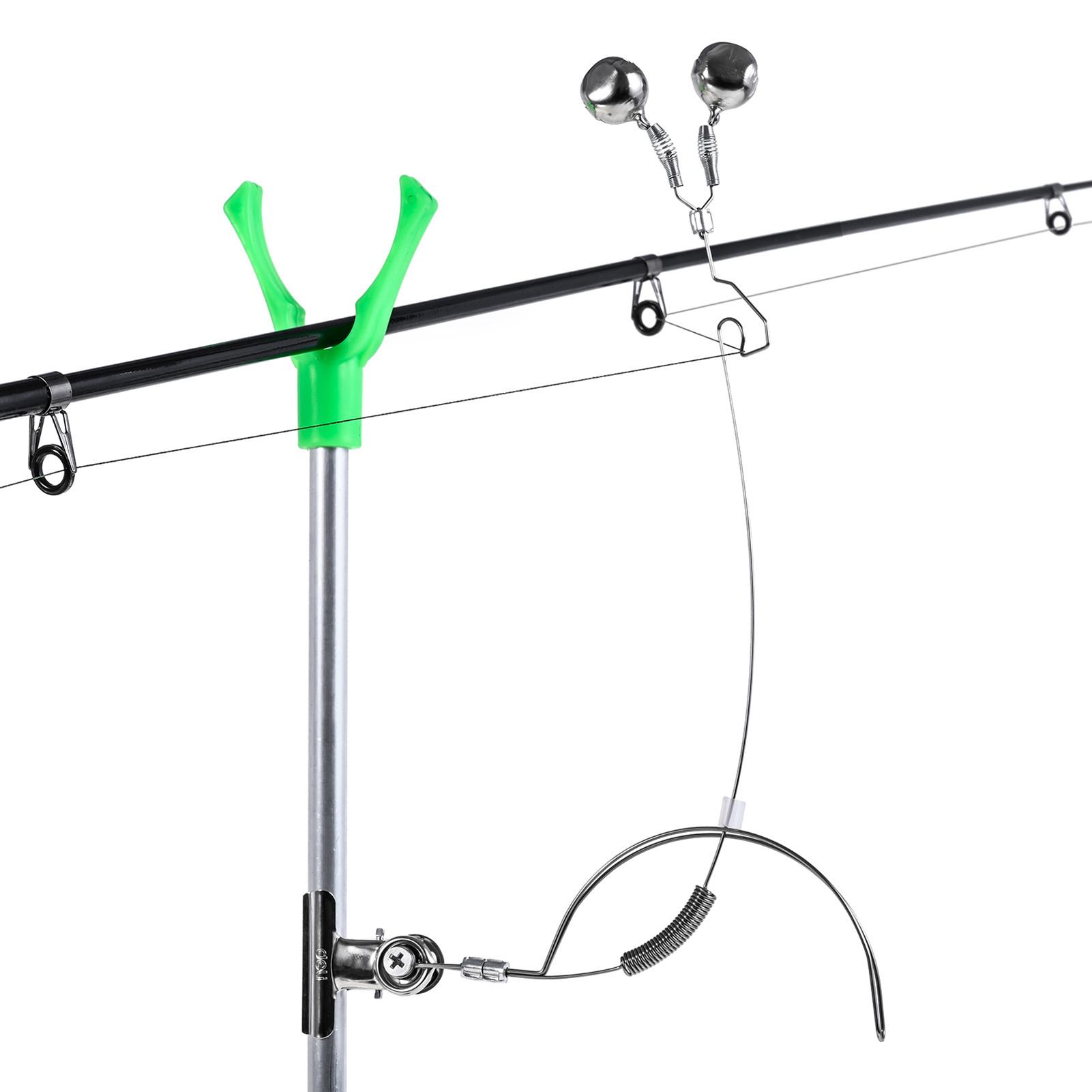 Компактный антикоррозийный сигнализатор поклевки с зажимом, сигнализатор поклевки, сигнализатор поклевки, индикатор поклевки, аксессуары для рыбалки